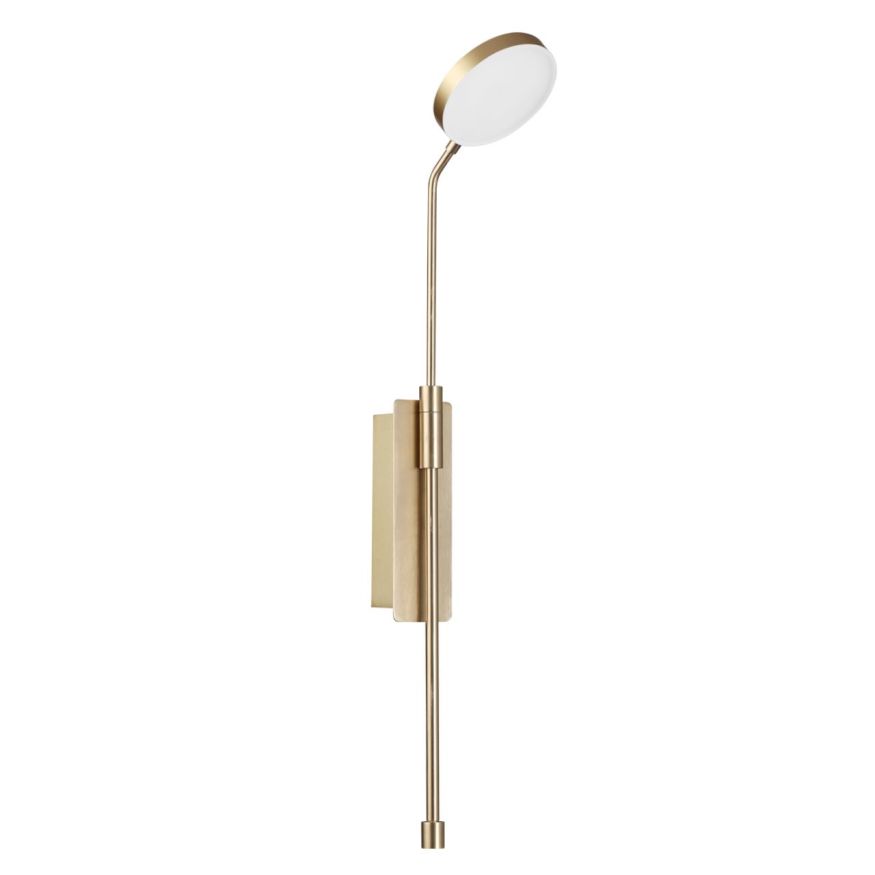 Бра ODEON LIGHT 5011/8WL Maro золотой матовый/белый/металл/акрил