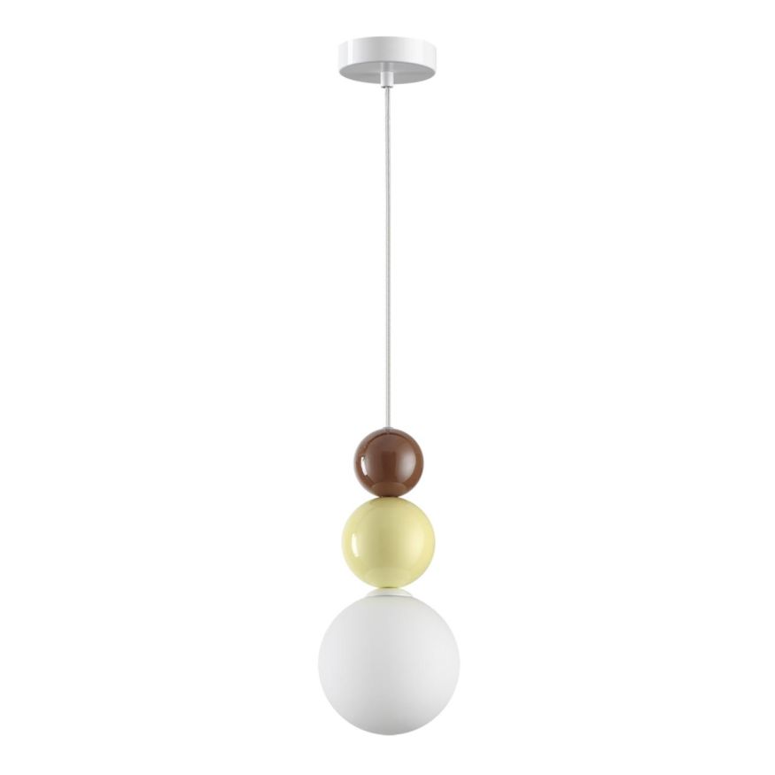 Подвес LUMION 6557/1 BONBONES белый, коричневый, персиковый