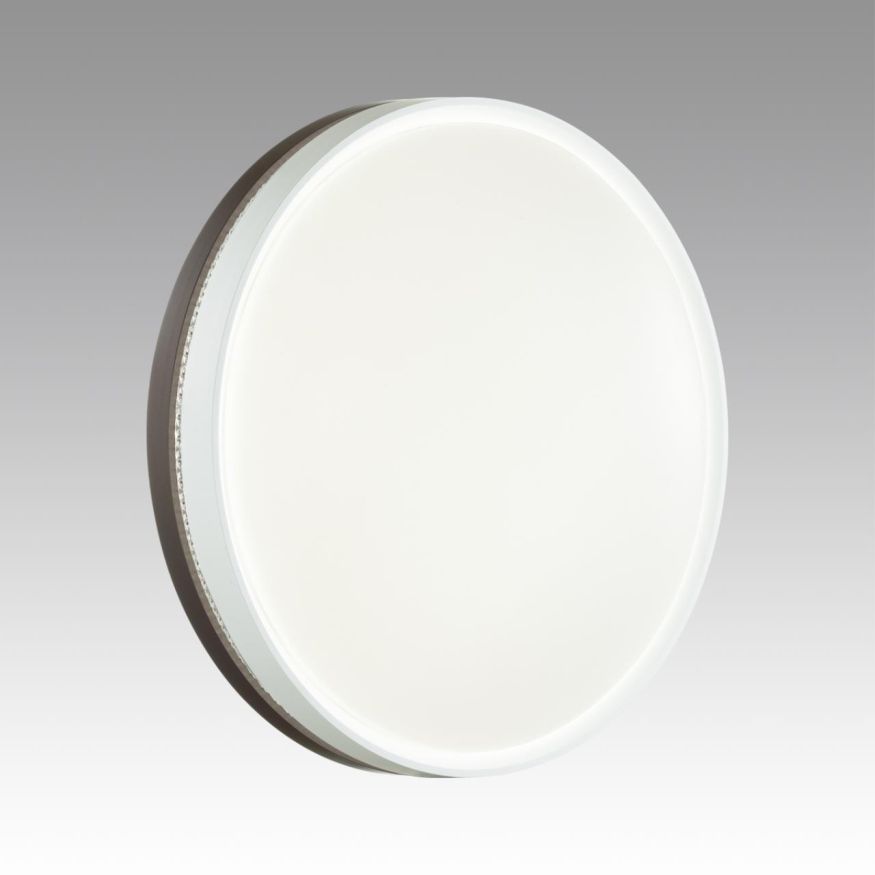 Настенно-потолочный светильник SONEX 7668/DL NOHAVA BROWN белый/темно-коричневый