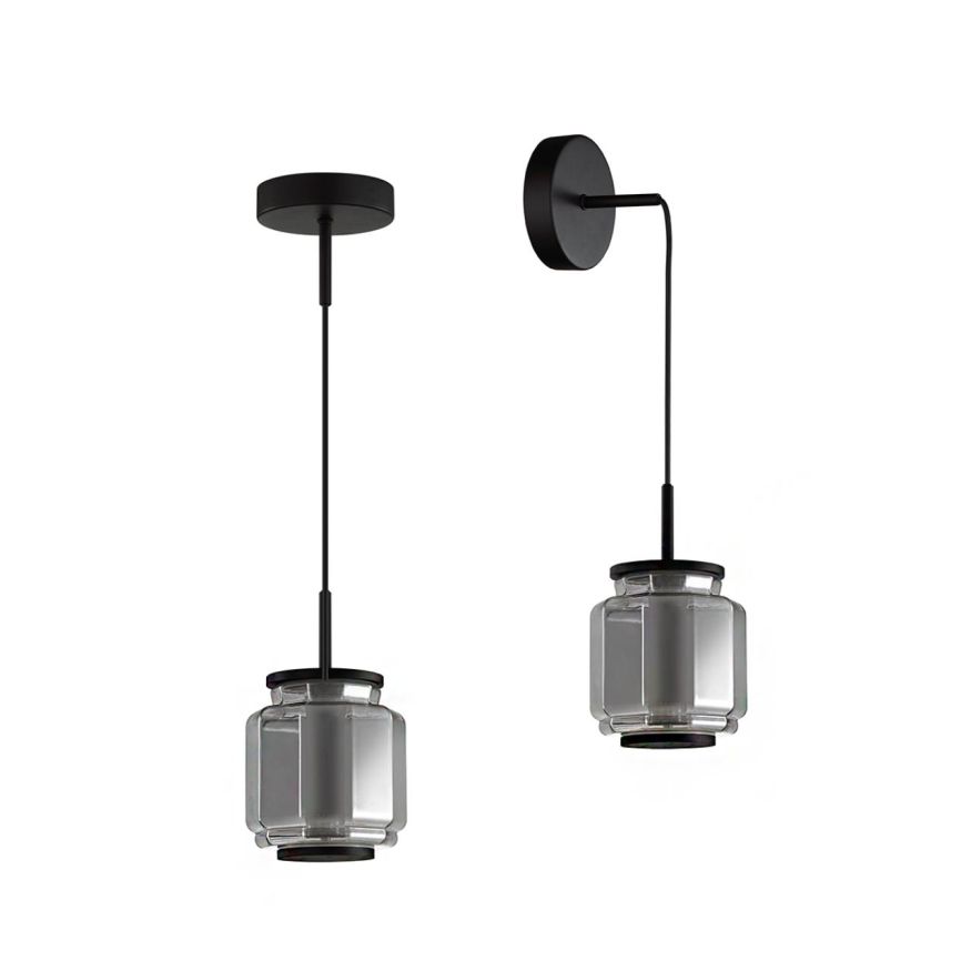 Подвес ODEON LIGHT EXCLUSIVE 5408/5L JAM черный/дымчатый