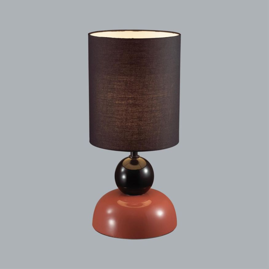 Настольная лампа LUMION 8127/1Т OVONA коричневый, черный