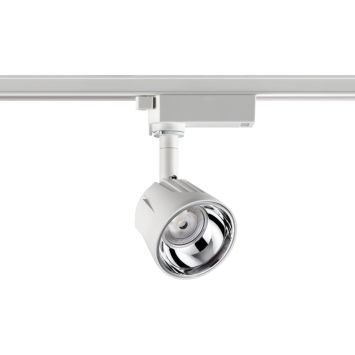 Светильник трековый однофазный трехжильный светодиодный NOVOTECH 358705 KNOF корпус белый/рефлектор хром
