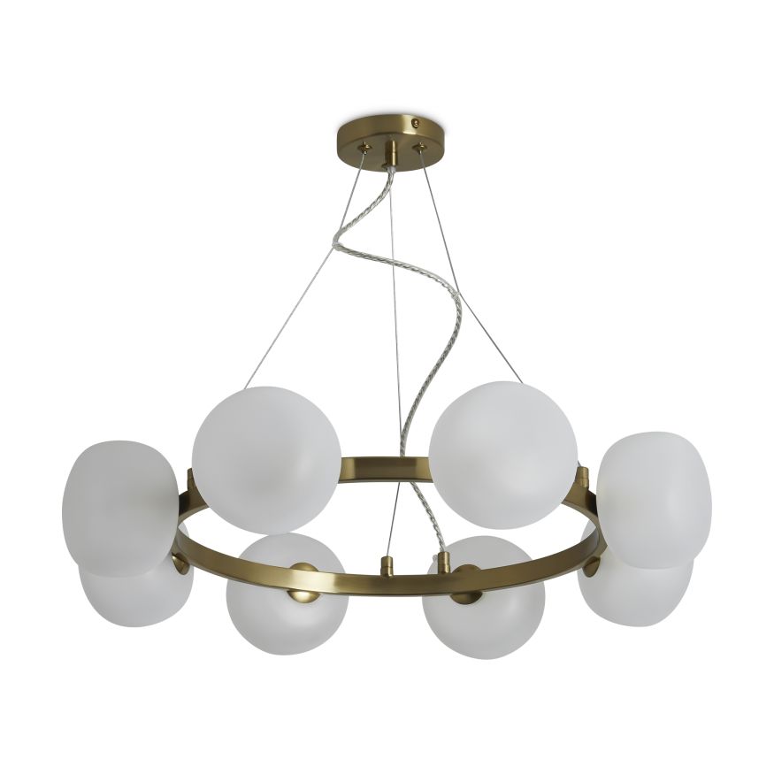 Подвесной светильник Freya FR5444PL-08BS Freya Donuts Латунь