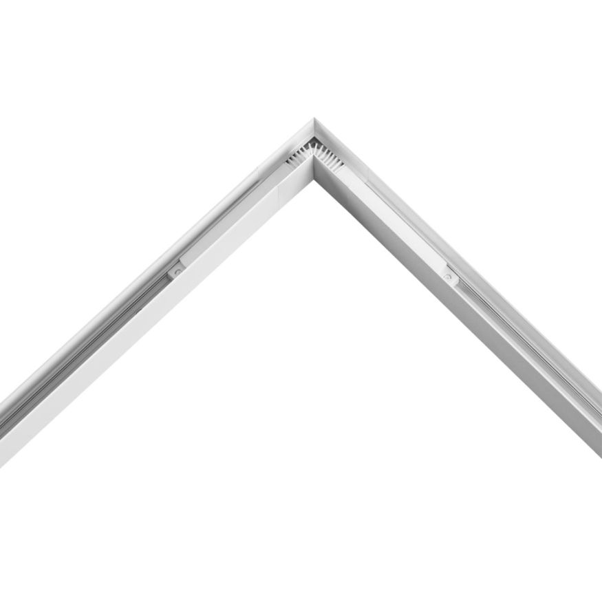 Соединитель с токопроводом для шинопровода L-образный NOVOTECH 135121 FLUM белый