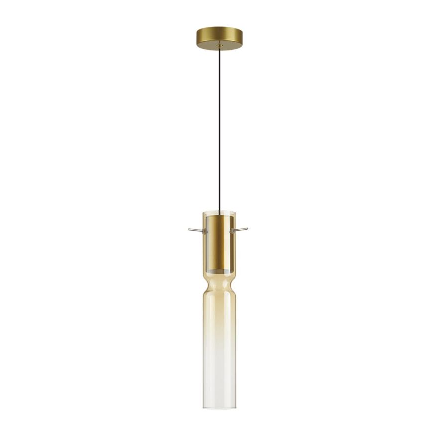 Подвес ODEON LIGHT 5058/5LA SCROW золотой/янтарный