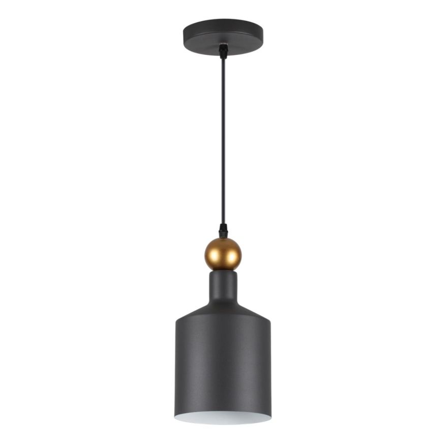Подвес ODEON LIGHT 4085/1 BOLLI темн.серый/золотой
