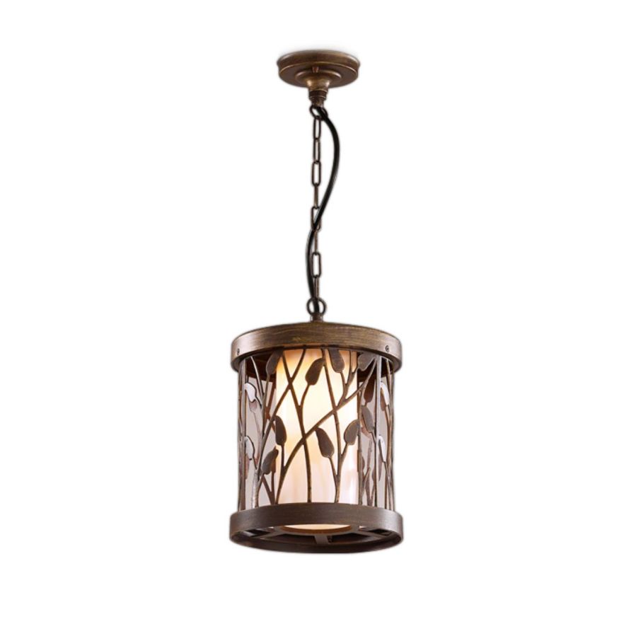 Уличный светильник-подвес ODEON LIGHT 2287/1 LAGRA коричневая патина