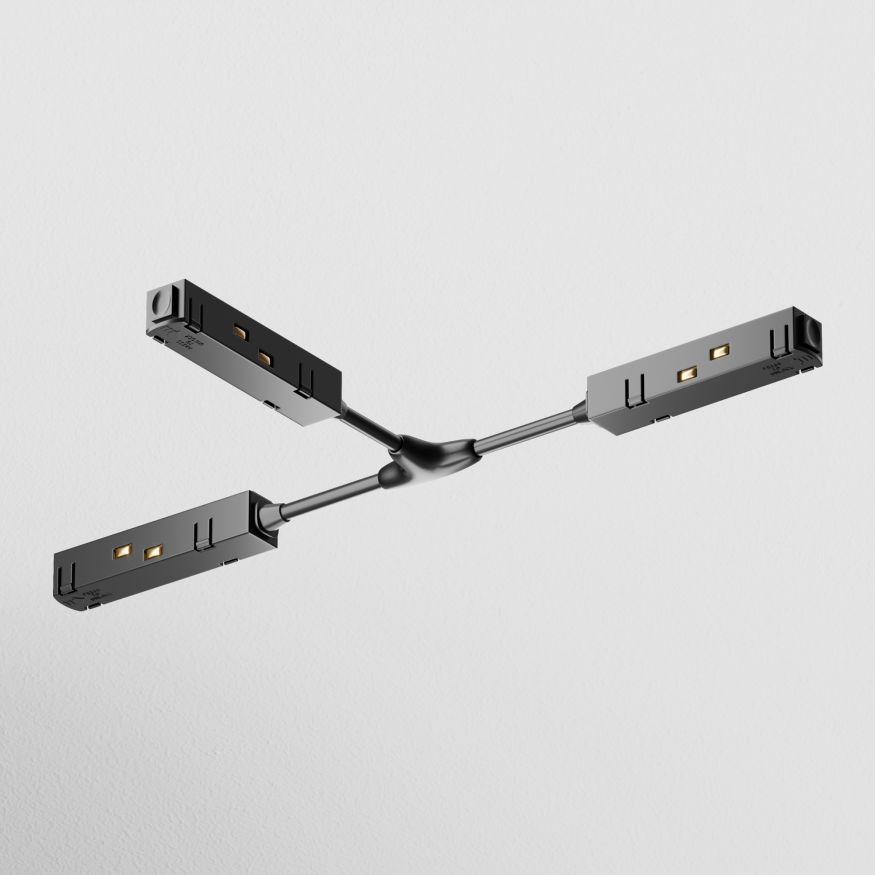 Комплектующие для систем освещения с токоведущими элементами Technical TRA004CWT-22B MAYTONI Accessories for tracks Gravity Черный