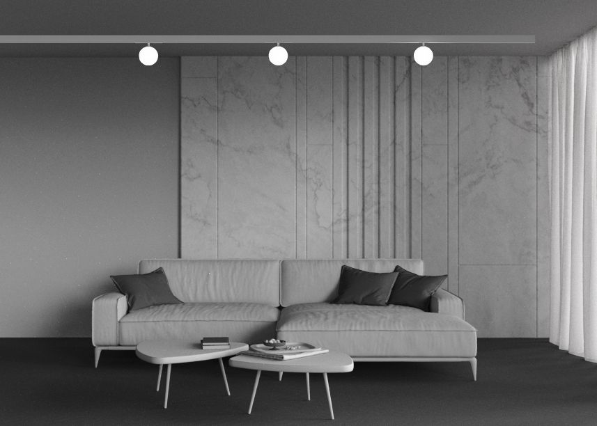 Трековый светильник Technical TR038-4-5WTW-DD-W MAYTONI Luna Белый