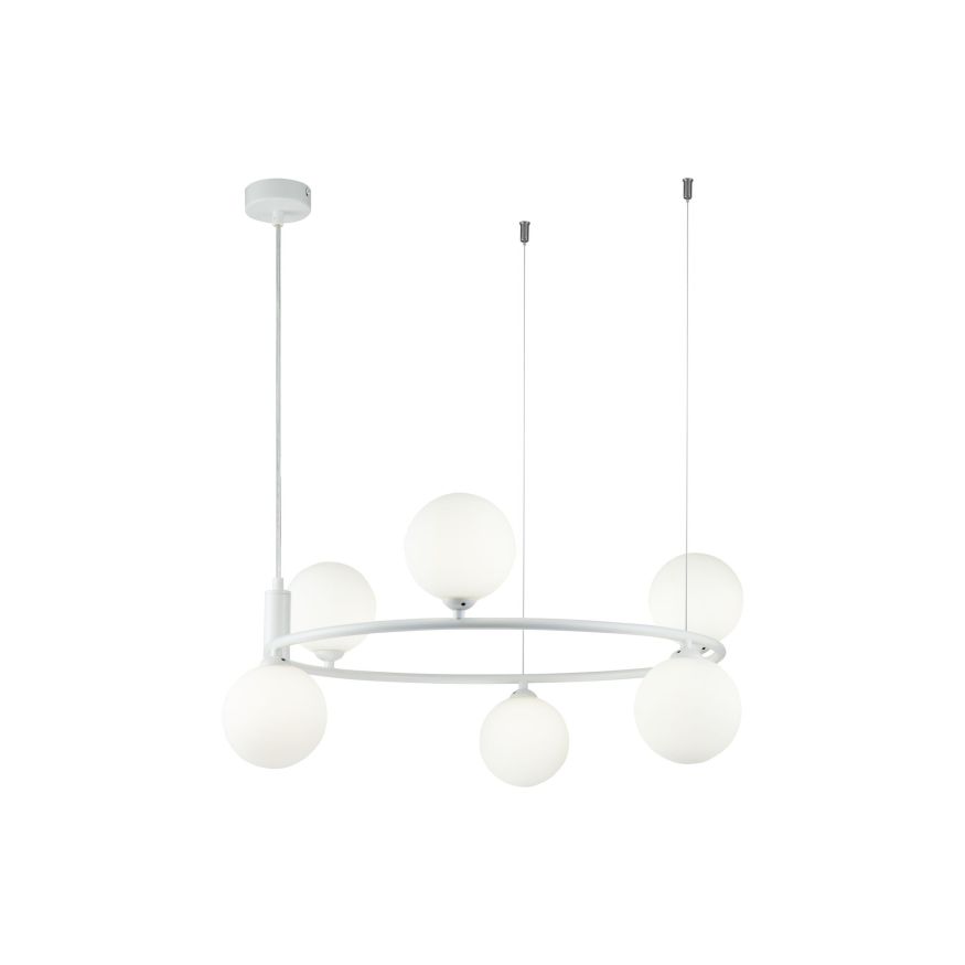 Подвесной светильник Maytoni MOD013PL-06W Maytoni Ring Белый