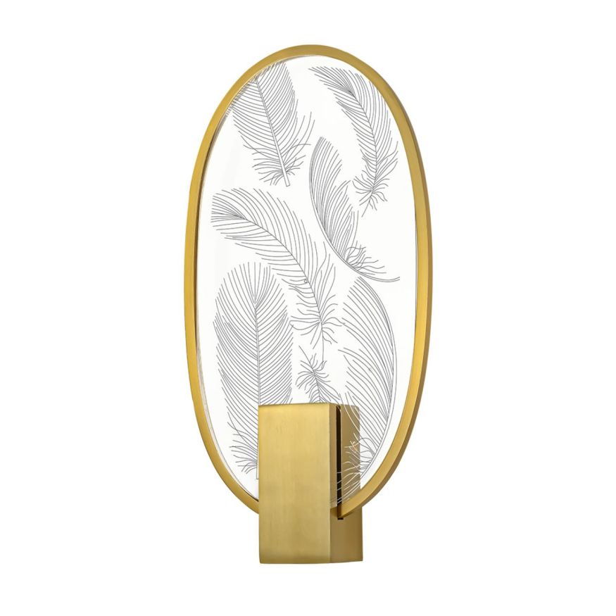 Настенный светильник ODEON LIGHT EXCLUSIVE 6664/15WL PIUMA античная бронза