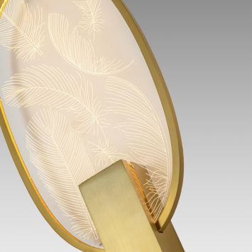 Настенный светильник ODEON LIGHT EXCLUSIVE 6664/15WL PIUMA античная бронза