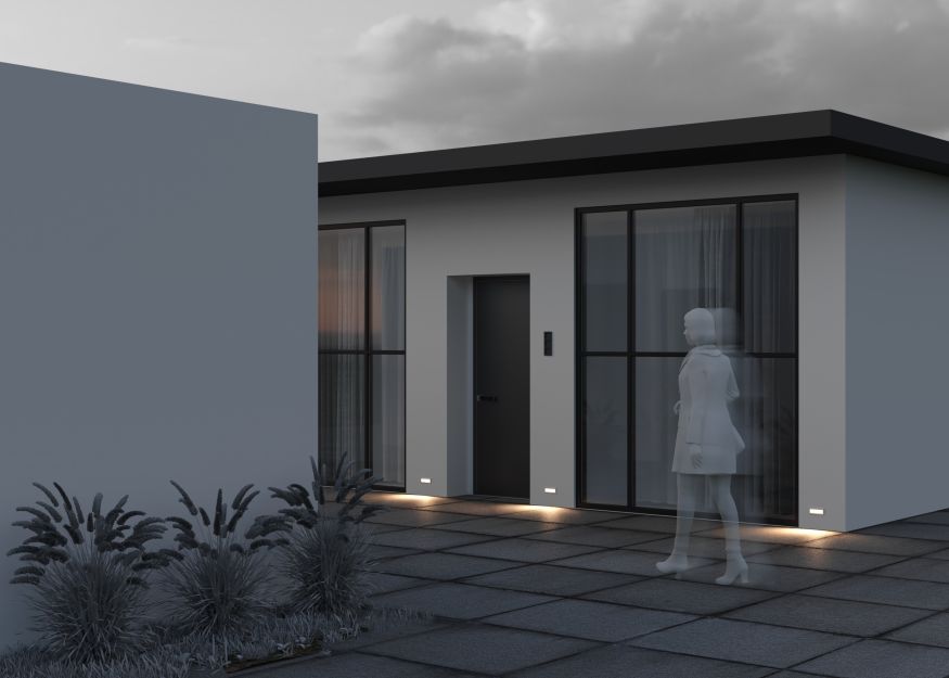 Подсветка для лестниц Outdoor O045SL-L5W3K MAYTONI Bosca Белый