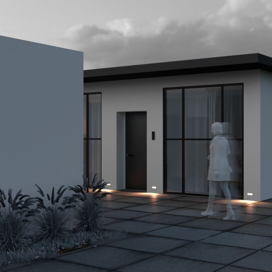 Подсветка для лестниц Outdoor O045SL-L5W3K MAYTONI Bosca Белый