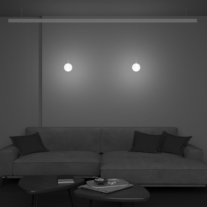 Трековый светильник Technical TR039-4-5WTW-DD-W MAYTONI Luna Белый