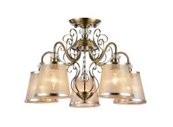 Потолочный светильник Freya FR2405-PL-05-BZ Freya Driana Бронза Антик