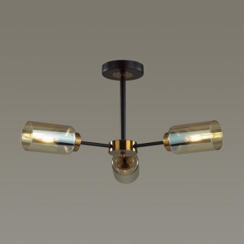 Люстра потолочная LUMION 5640/3C DALLIN черный, бронза