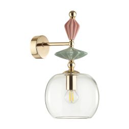 Бра ODEON LIGHT EXCLUSIVE 4855/1WB BIZET золото/разноцветный