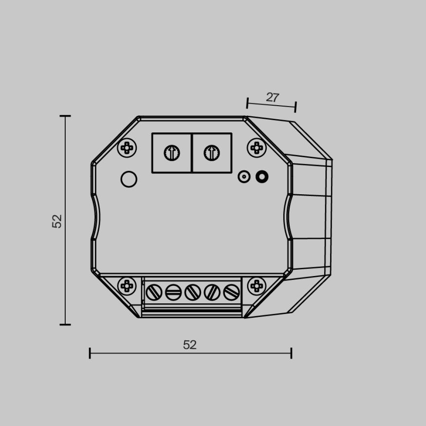 WIFI модуль Lighting control 721005 Lighting control Конвертеры Белый