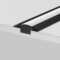 Комплектующие для профиля Led Strip 642086 MAYTONI Встраиваемый в пол профиль Черный