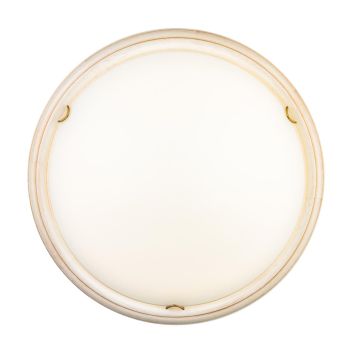 Настенно-потолочный светильник SONEX 7605/DL PROVENCE белый/кремовый/бронза