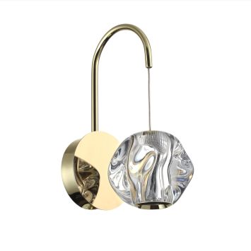 Бра ODEON LIGHT 5085/5WL JEMSTONE золото/прозрачный