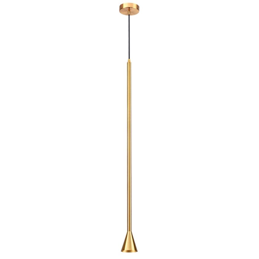 Подвесной светильник ODEON LIGHT 3884/1G PIPA золотистый