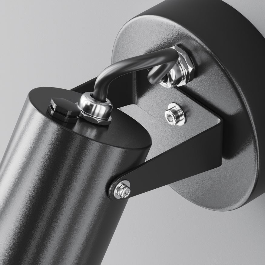 Настенный светильник (бра) Outdoor O025WL-01B MAYTONI Scope Черный