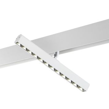 Трековый светильник для низковольного шинопровода NOVOTECH 358609 FLUM белый