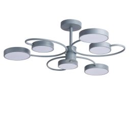 Люстра потолочная LUMION 5656/90CL EVIN серый