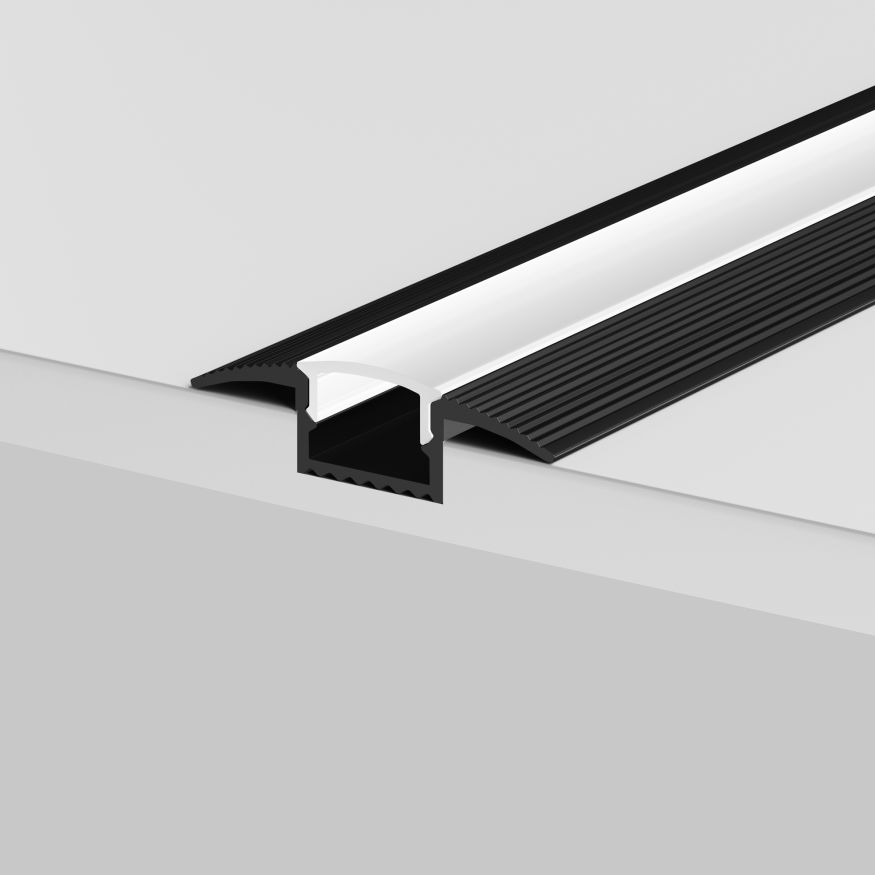 Профиль Led Strip 636023 MAYTONI Встраиваемый в пол профиль Черный