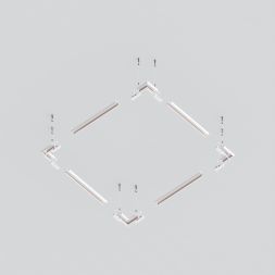 Шинопровод накладной/подвесной Technical TRXM034-R-412W MAYTONI Busbar trunkings Exility Белый