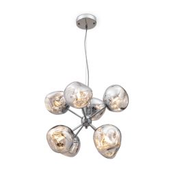 Подвесной светильник Freya FR5378PL-08SM Freya Ejection Хром