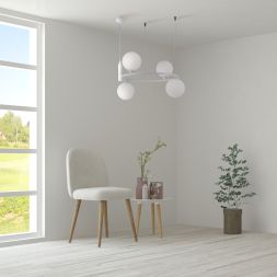 Подвесной светильник Maytoni MOD013PL-04W Maytoni Ring Белый