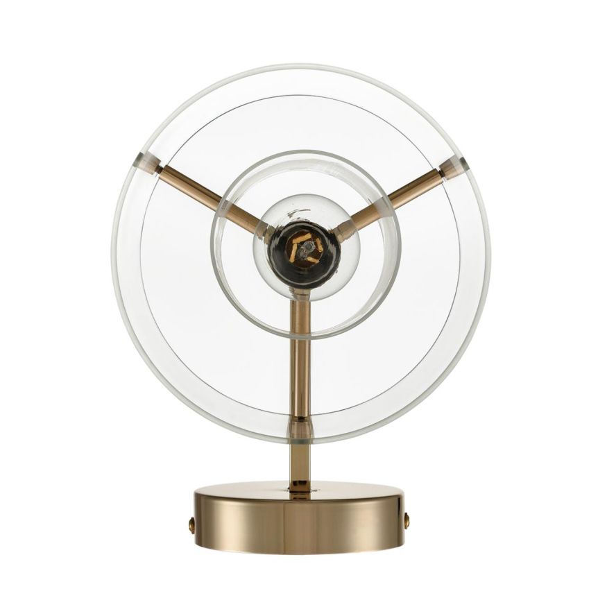 Бра LUMION 6587/1W VERDI золото, прозрачный