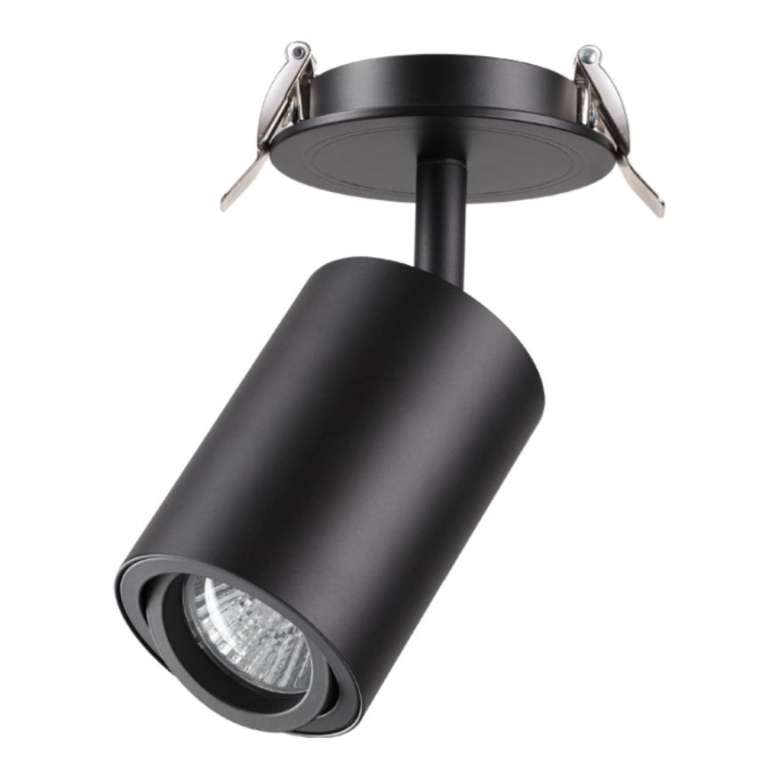 Встраиваемый светильник NOVOTECH 370419 PIPE черный
