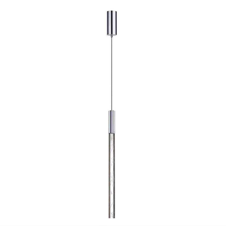 Подвесной светильник ODEON LIGHT 6694/4L ALETTA хром/прозрачный
