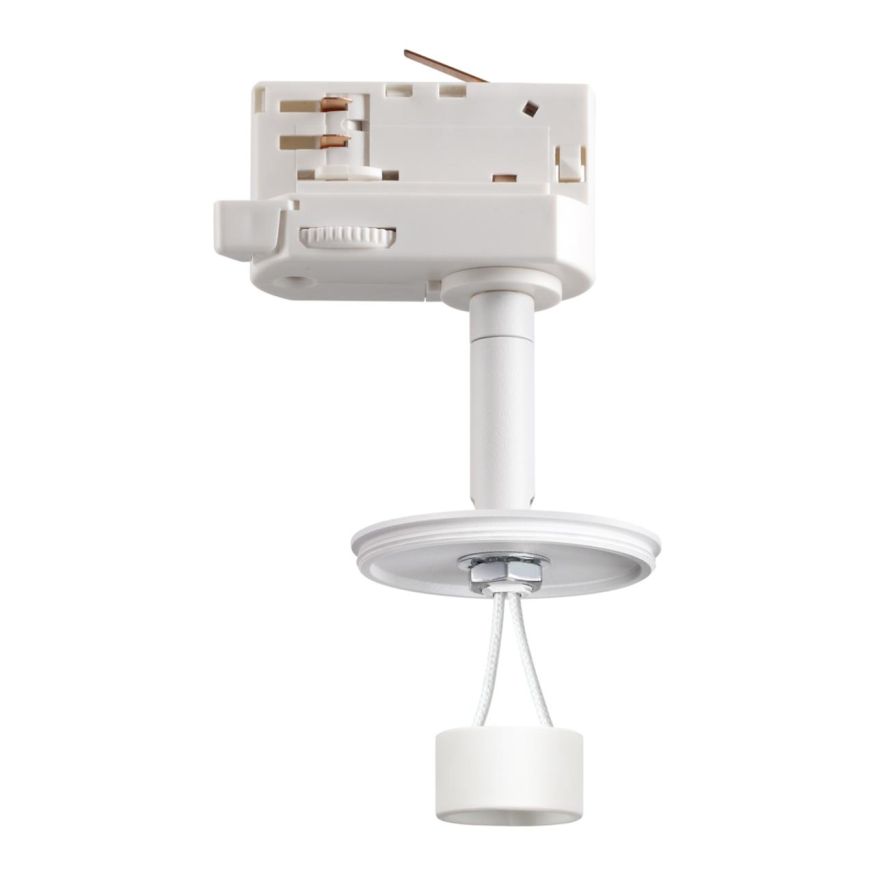 Светильник трековый трехфазный без плафона (плафоны арт. 370694-370711) NOVOTECH 370685 UNITE белый