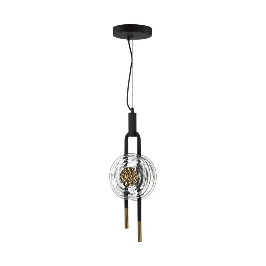 Подвес ODEON LIGHT EXCLUSIVE 5407/12L MAGNET черный/золотой