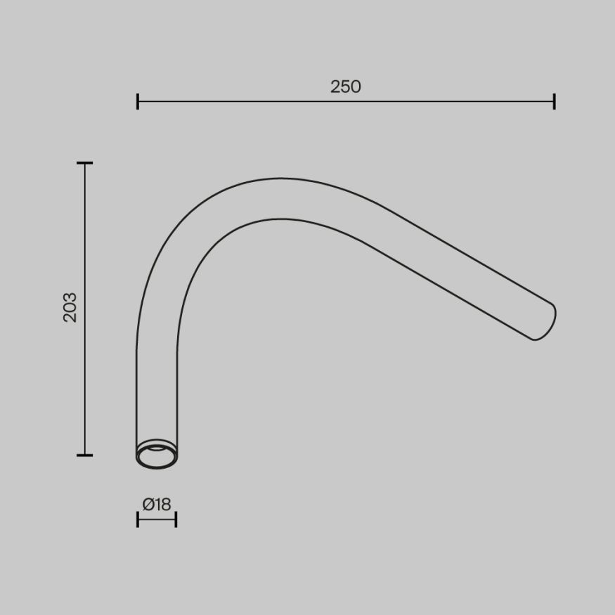 Светильник Technical C104WL-3W3-6K-B MAYTONI Eye Черный