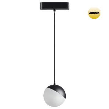 Трековый светильник для низковольтного шинопровода NOVOTECH 359260 SMAL черный