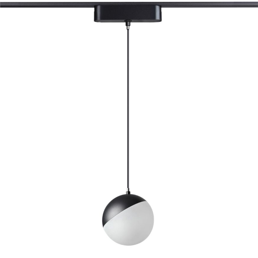 Трековый светильник для низковольтного шинопровода NOVOTECH 359260 SMAL черный