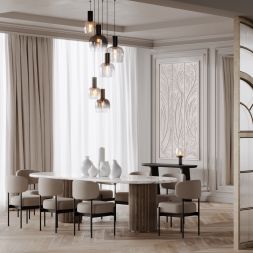 Подвесной светильник Maytoni MOD414PL-06B Maytoni Smart Casual Черный