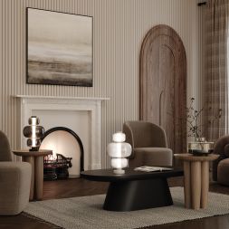 Настольный светильник Maytoni MOD364TL-L15W3K Maytoni Atmos Белый