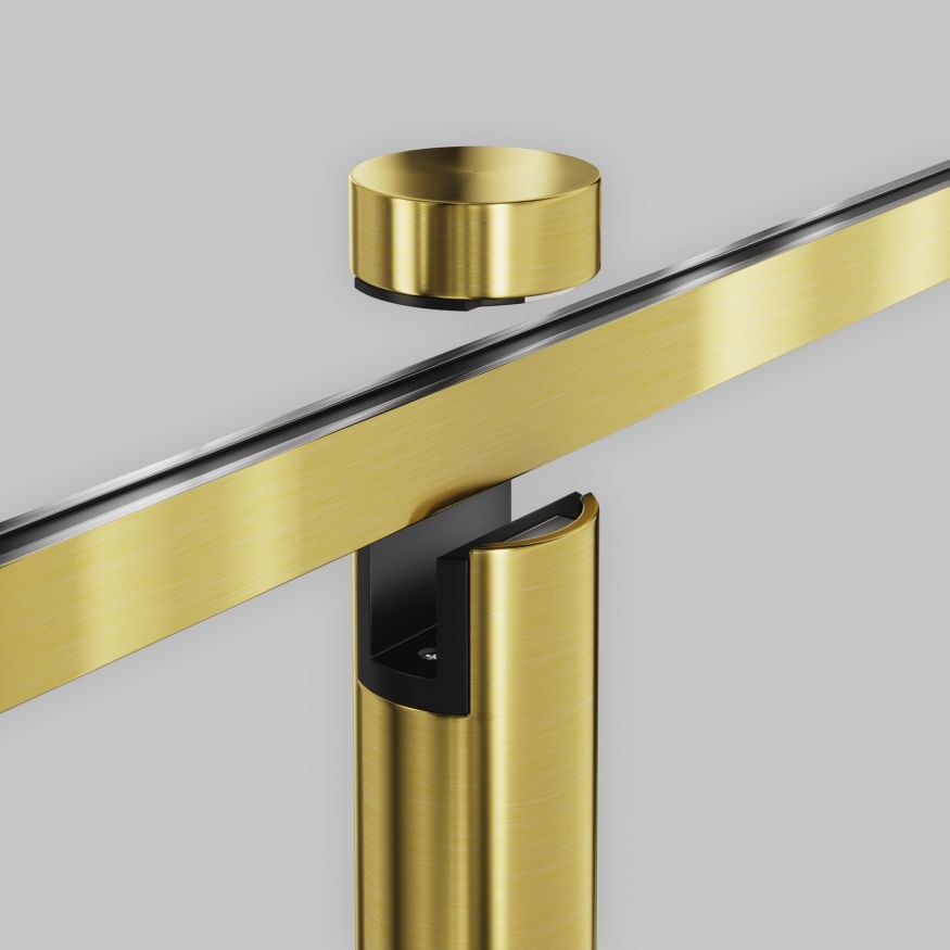 Трековый светильник Technical TR145-1-3W3K-W-BS MAYTONI Skim Латунь