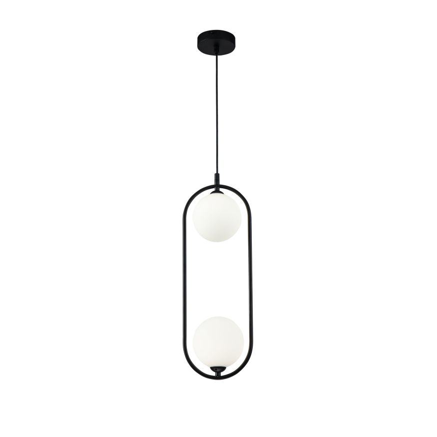 Подвесной светильник Maytoni MOD013PL-02B Maytoni Ring Черный