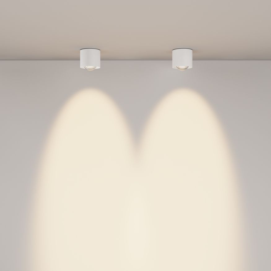 Потолочный светильник Technical C217CL-15W3K-W MAYTONI Lens Белый