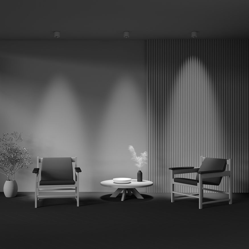 Потолочный светильник Technical C217CL-15W3K-W MAYTONI Lens Белый