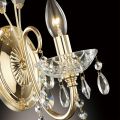 Бра ODEON LIGHT 4977/1W VERSIA золотой/хрусталь