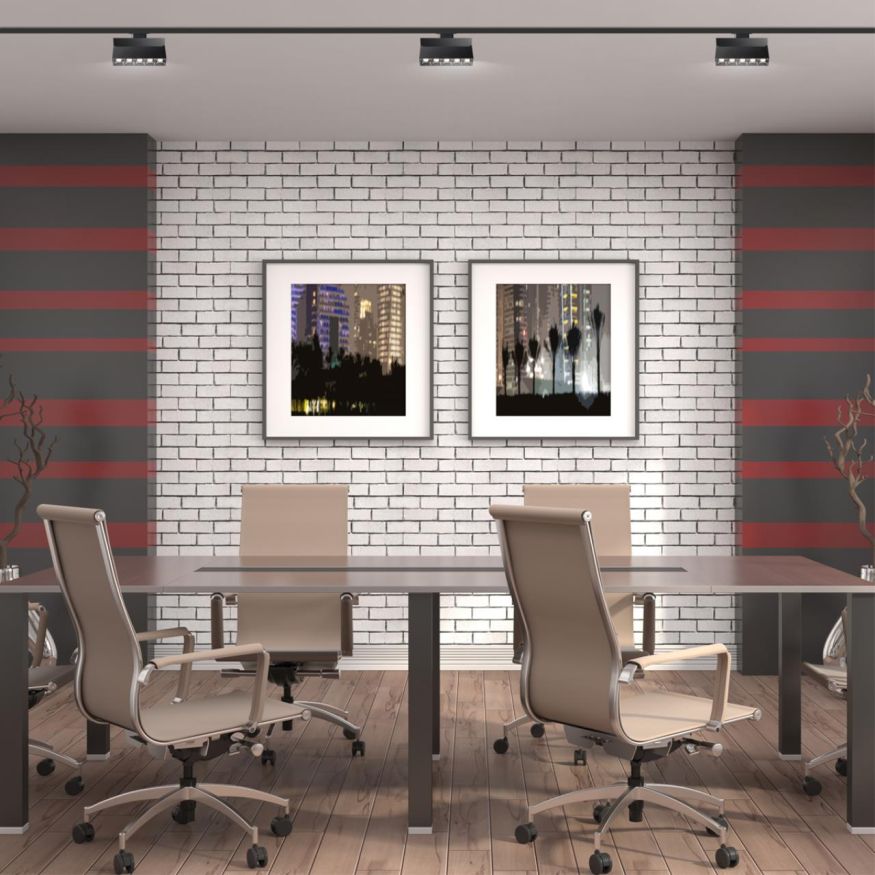 Светильник трековый однофазный трехжильный светодиодный NOVOTECH 358324 EOS черный